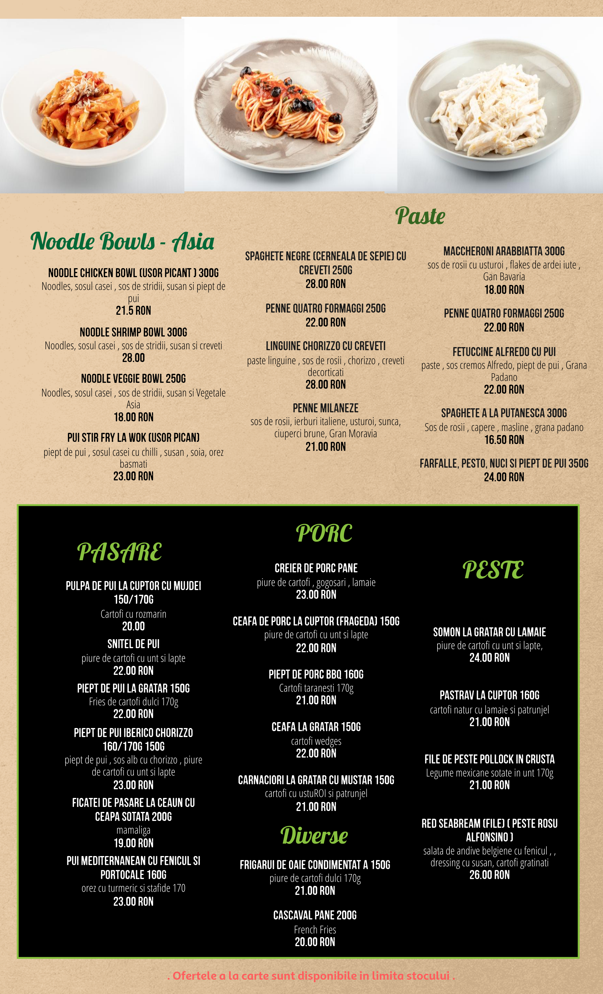 Catering Brasov | Meniul zilei Brasov | Livrari meniul zilei Brasov | Venison Catering Brasov | Restaurant Brasov